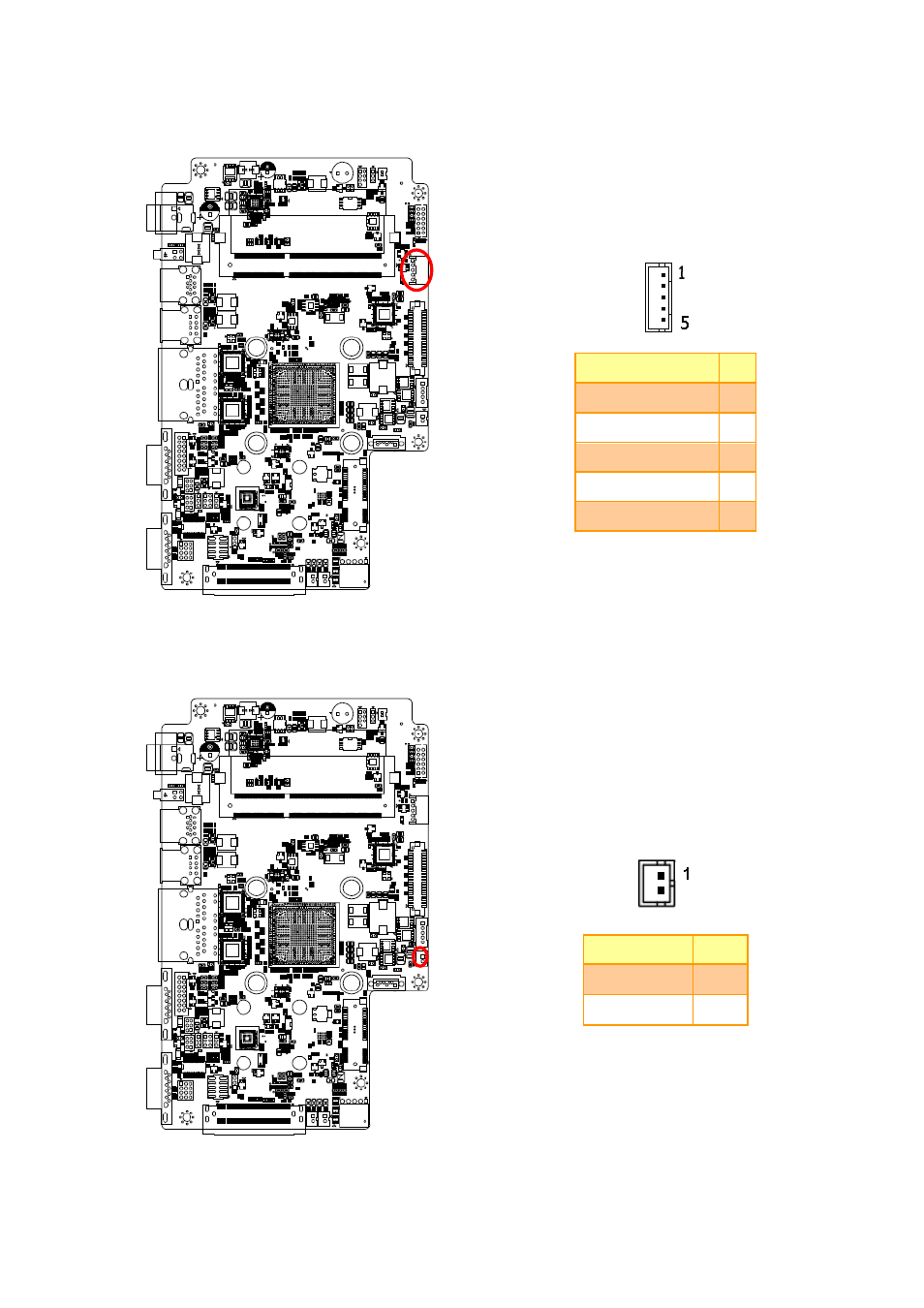 On-board header for usb2.0 (h_jusb3), Sata power connector (jsata2p1) | Avalue ARC-1209 User Manual | Page 22 / 43