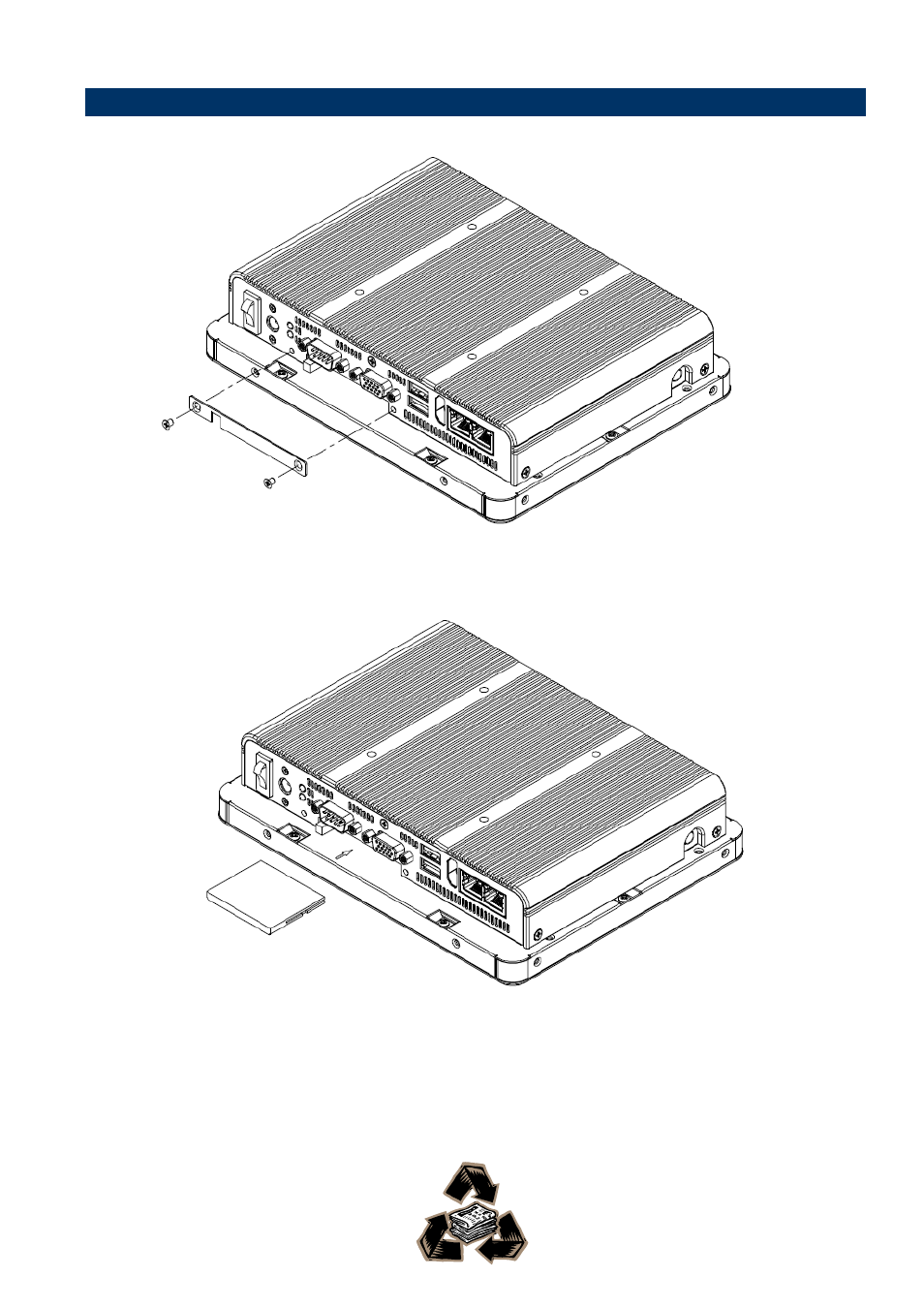 3 installing cf card | Avalue LPC-0809 User Manual | Page 14 / 14