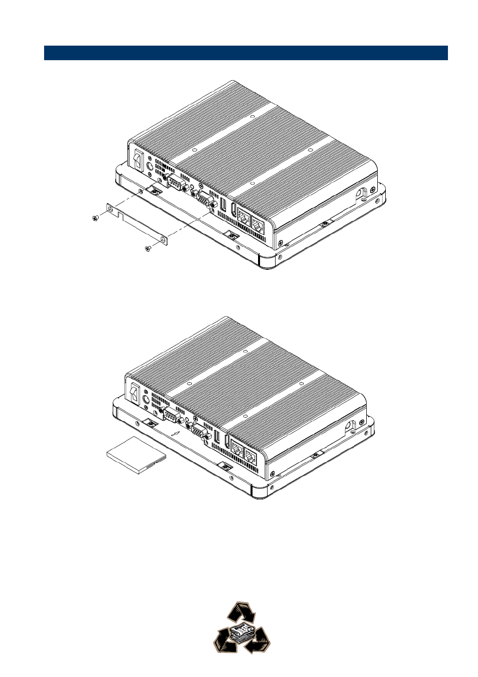3 installing cf card | Avalue LPC-0807 User Manual | Page 14 / 14