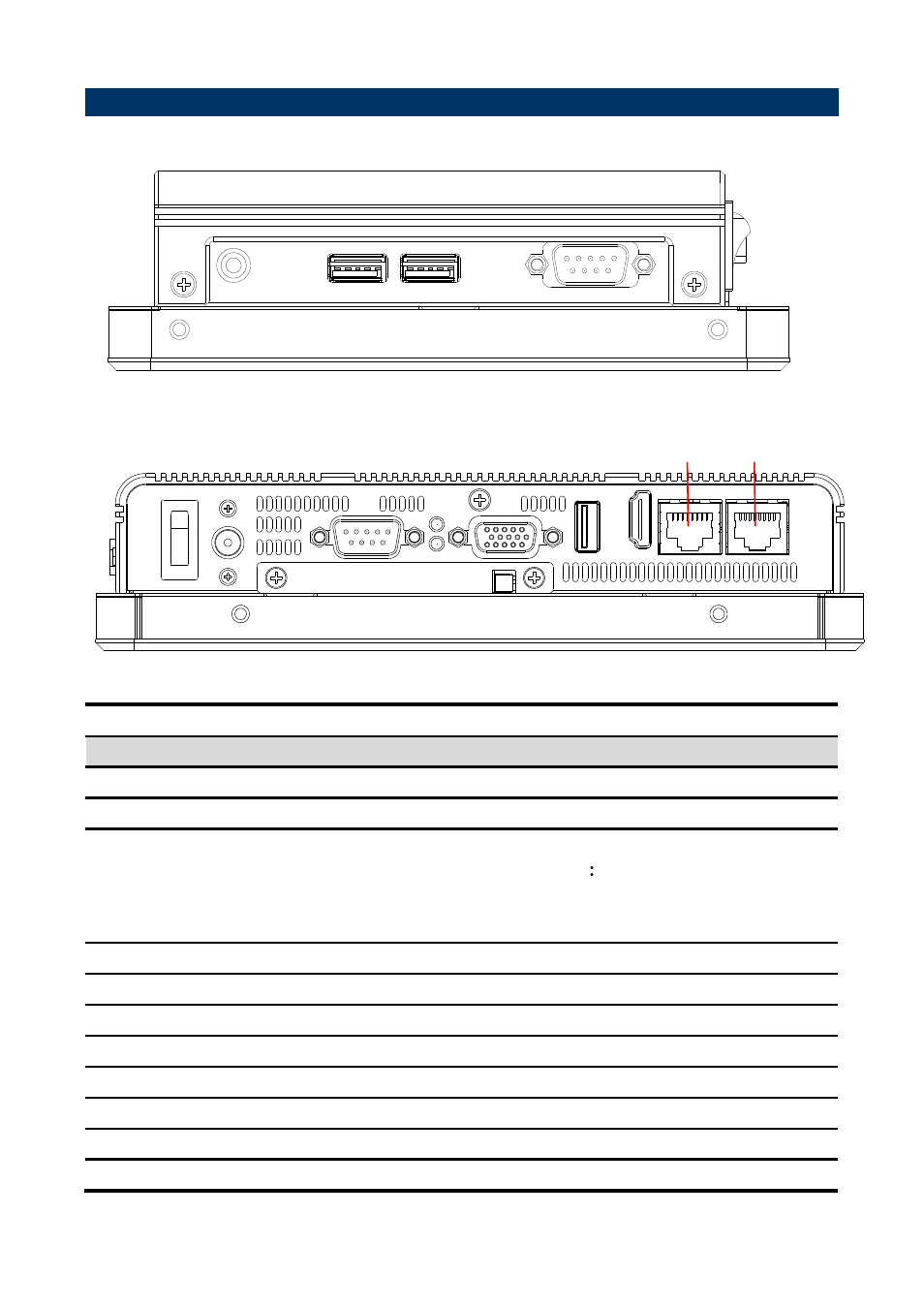 System overview, Right view, Bottom view | 4 system overview, Connectors | Avalue LPC-0807 User Manual | Page 7 / 14