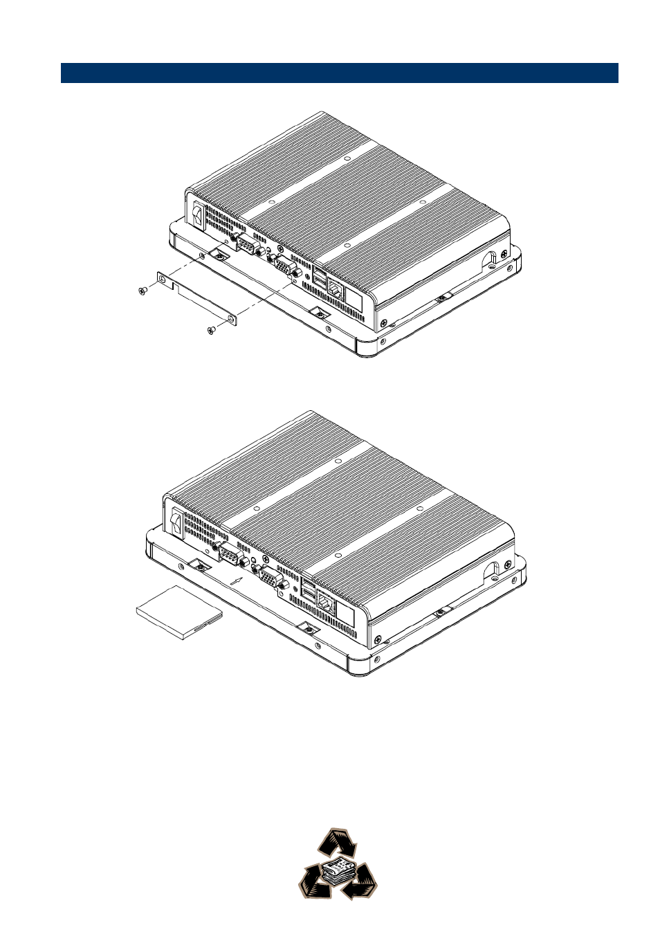 3 installing cf card | Avalue LPC-0805 User Manual | Page 14 / 14