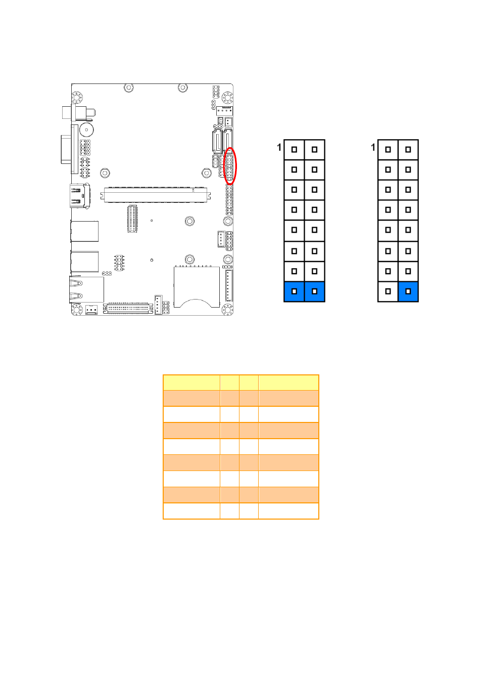 At/atx & miscellaneous setting connector (jfpt1) | Avalue EEV-Q701 User Manual | Page 15 / 28