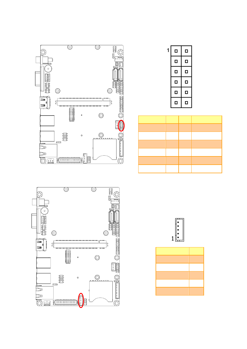 Audio connector (jaud1), Lcd inverter connector (jbkl1) | Avalue EEV-Q701 User Manual | Page 21 / 28