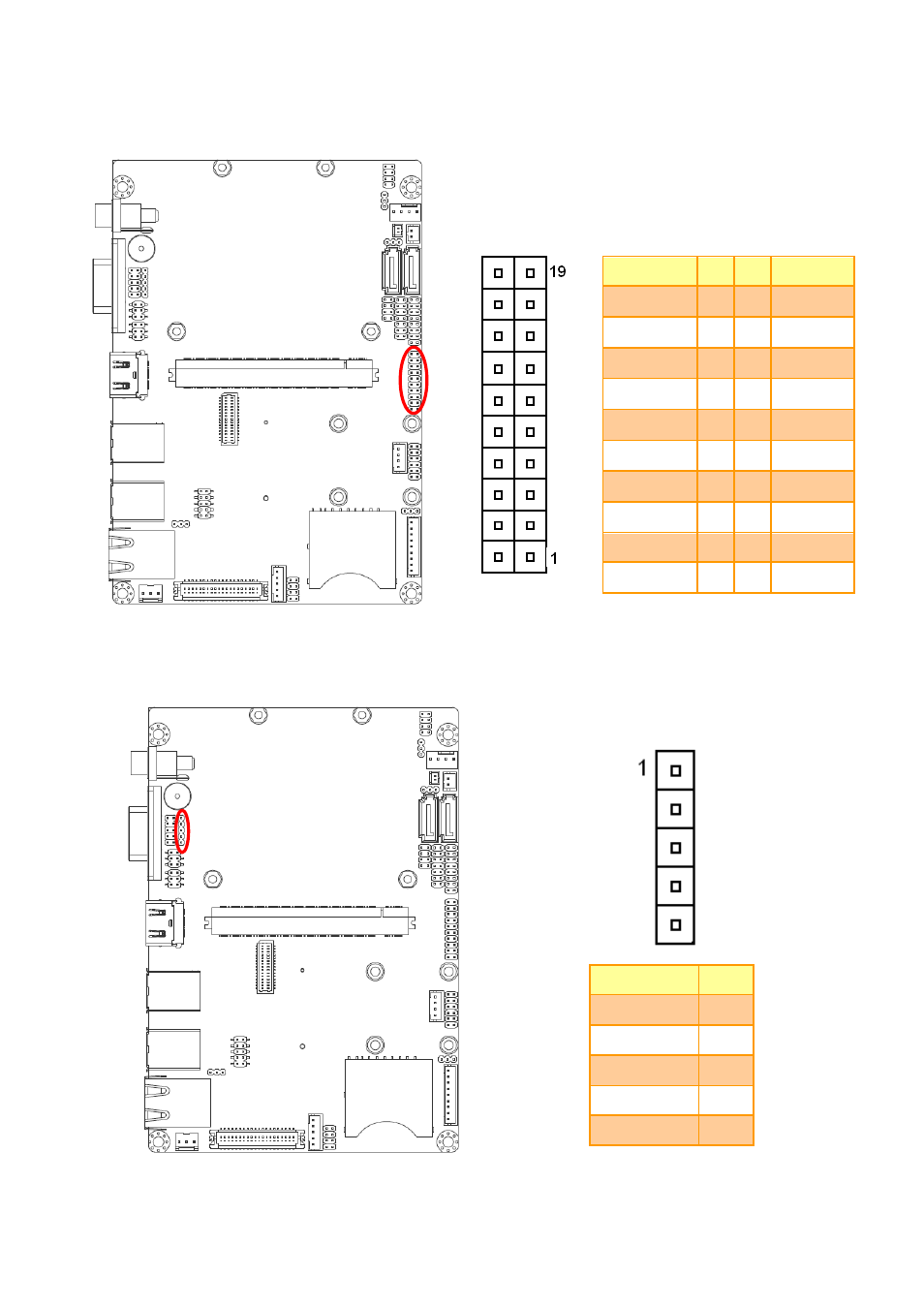 General purpose i/o connector (jdio1), Irda connector (jir1) | Avalue EEV-Q701 User Manual | Page 23 / 28