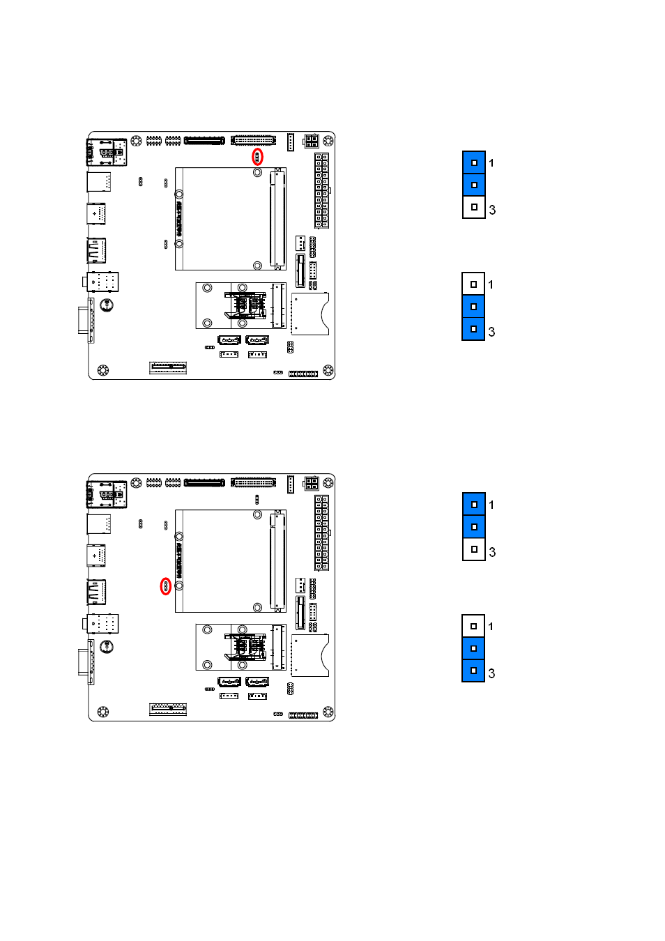Edp/ lvds selector (jedplvds), Jdpqver selector (jq7_ver) | Avalue EEV-Q702 User Manual | Page 13 / 20
