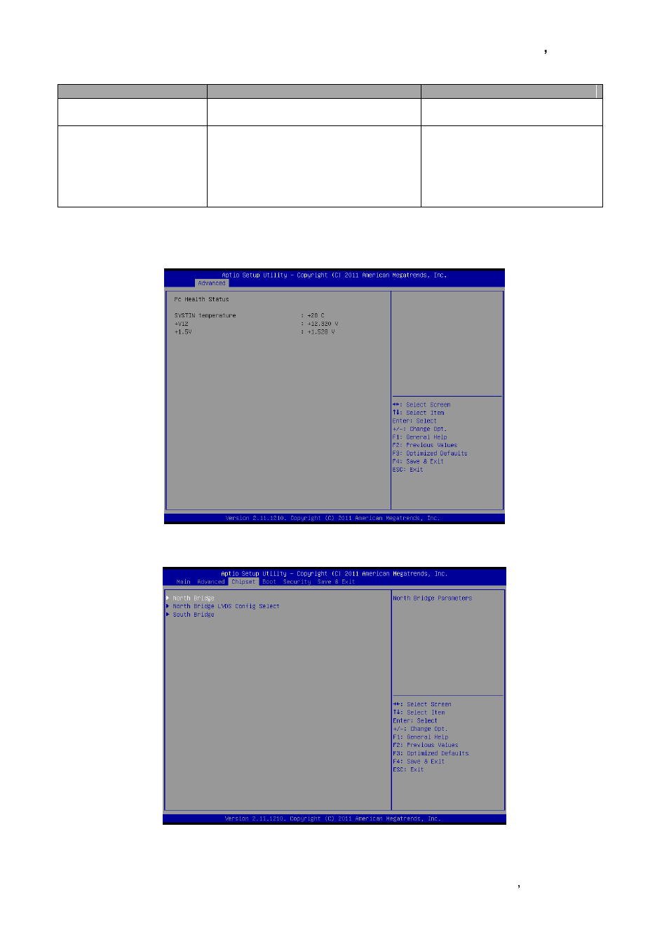 H/w monitor, Advanced chipset features | Avalue EQM-A50M User Manual | Page 29 / 49