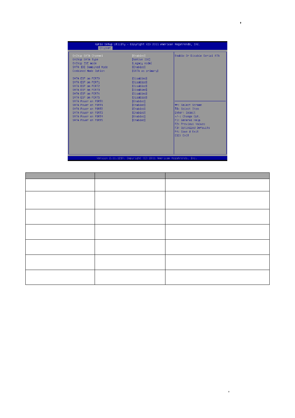 Sb sata configuration | Avalue EQM-A50M User Manual | Page 35 / 49