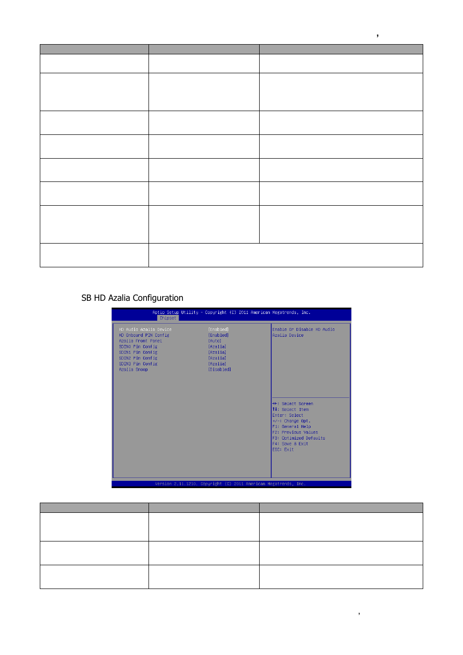 Sb hd azalia configuration | Avalue EQM-A50M User Manual | Page 37 / 49