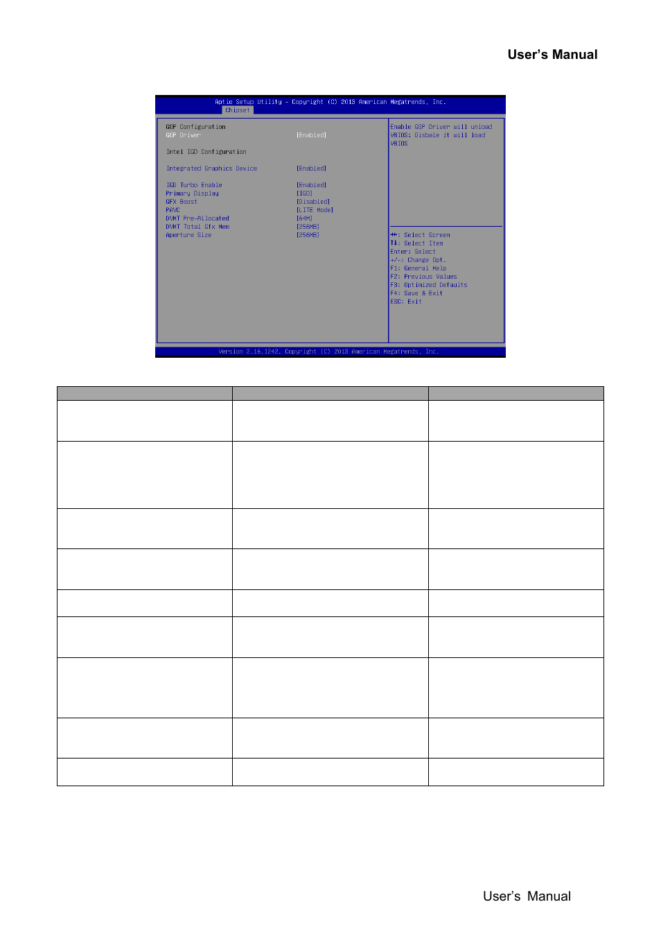 Intel igd configuration | Avalue EQM-BYT User Manual | Page 33 / 53