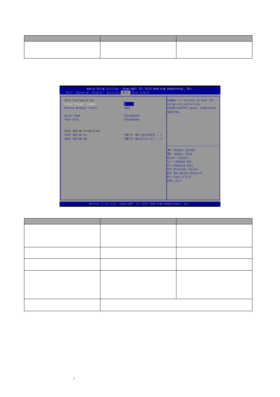 Boot settings | Avalue EQM-BYT User Manual | Page 40 / 53