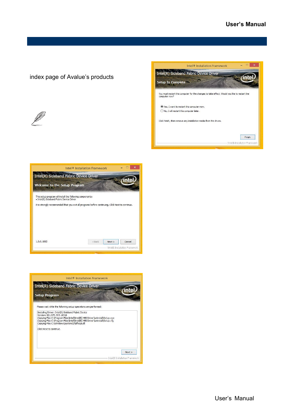 Install mbi driver | Avalue EQM-BYT User Manual | Page 47 / 53