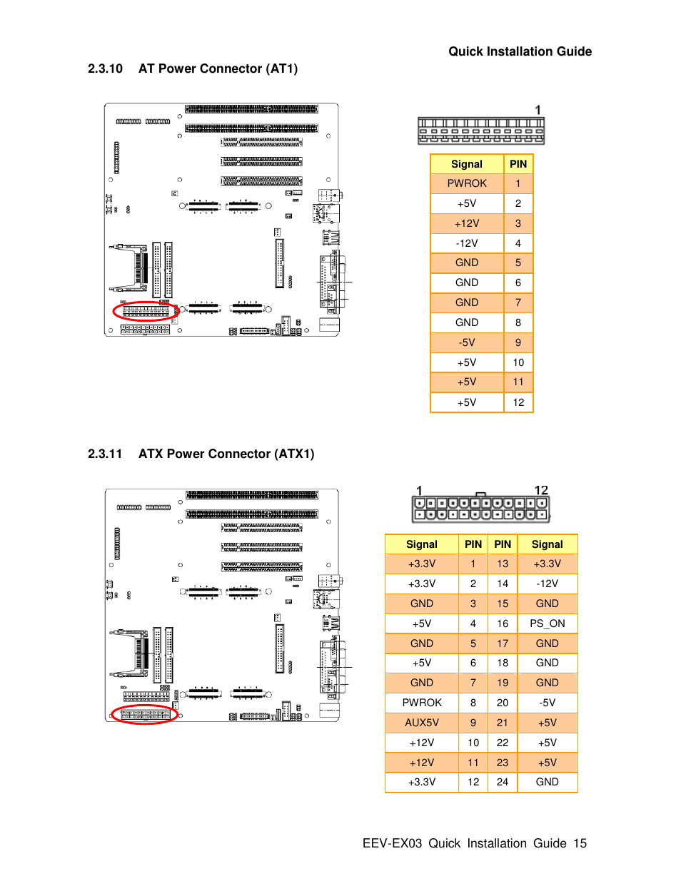 Avalue EEV-EX03 User Manual | Page 15 / 40