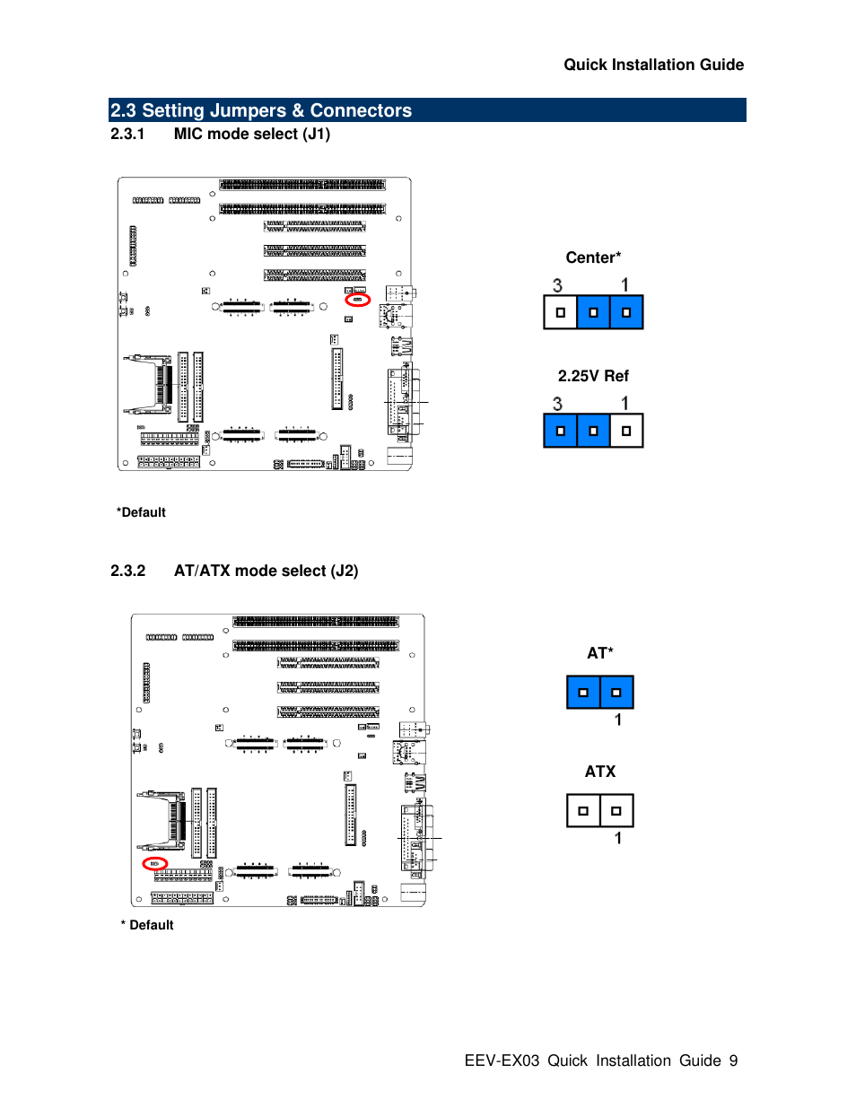 Avalue EEV-EX03 User Manual | Page 9 / 40