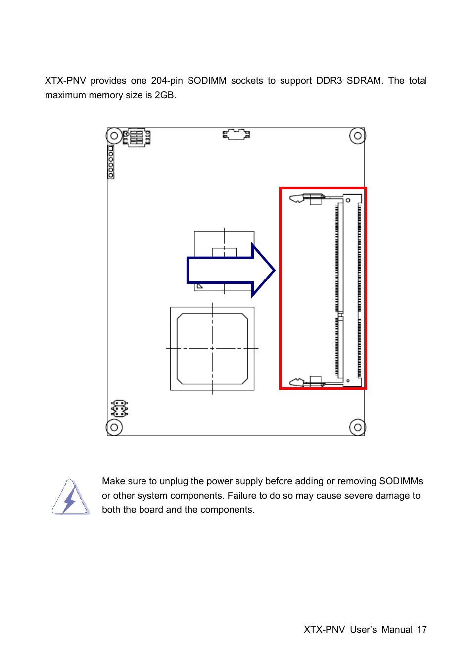 Avalue XTX-PNV User Manual | Page 17 / 67