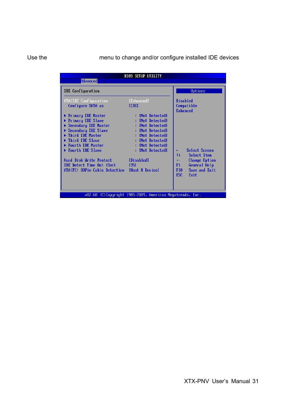 Avalue XTX-PNV User Manual | Page 31 / 67