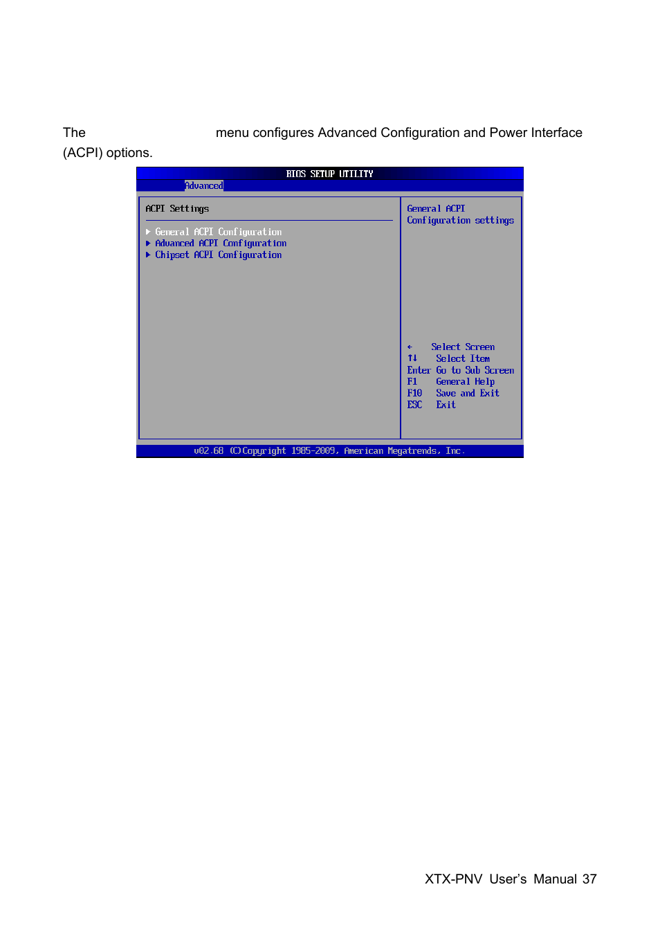 Avalue XTX-PNV User Manual | Page 37 / 67