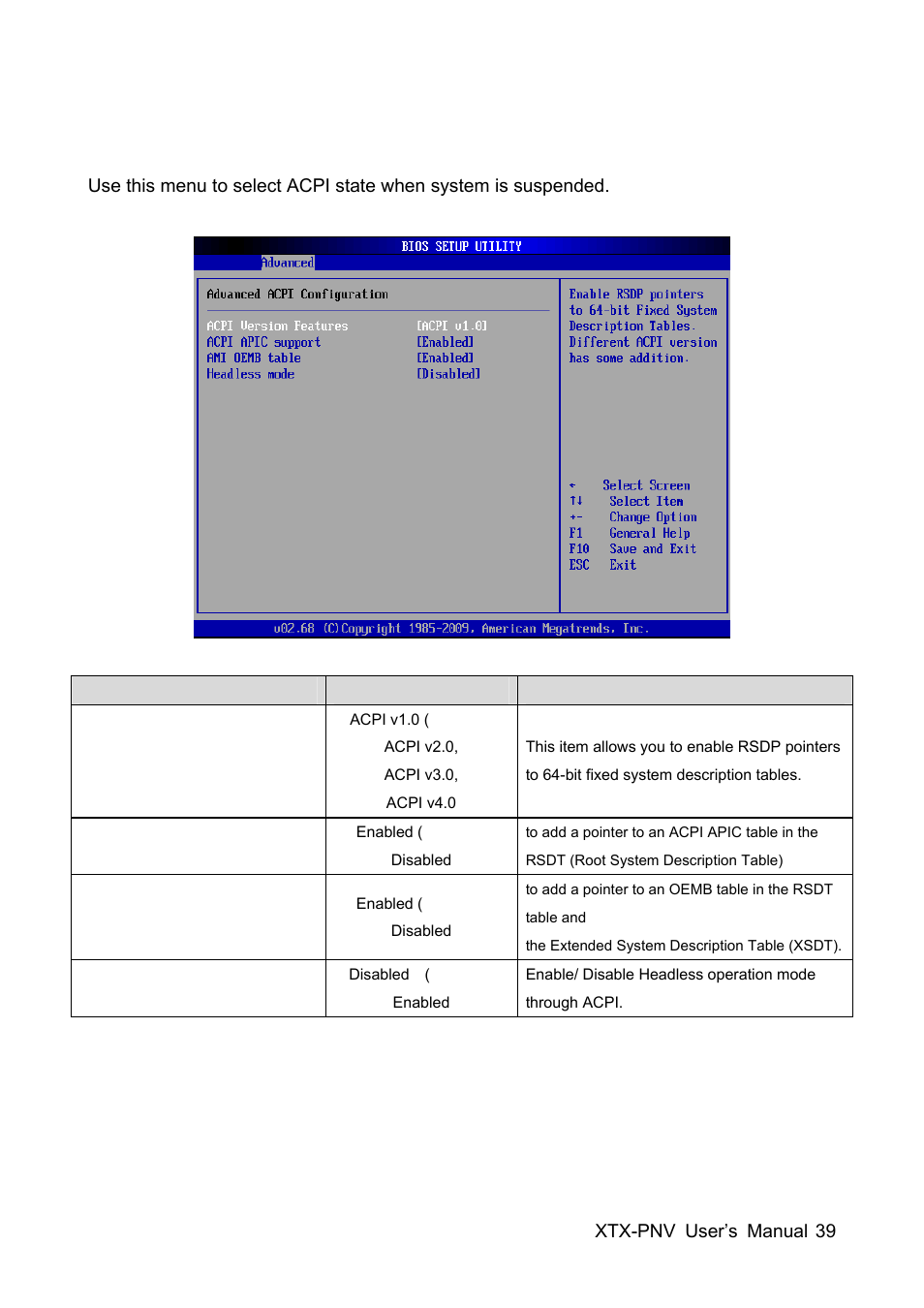Avalue XTX-PNV User Manual | Page 39 / 67