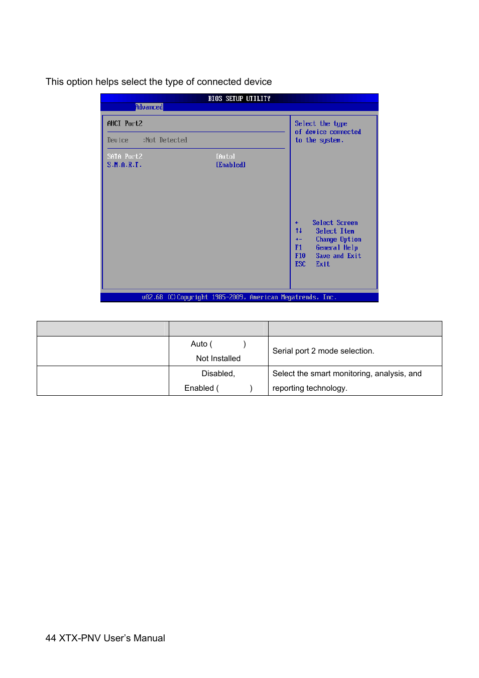 Avalue XTX-PNV User Manual | Page 44 / 67
