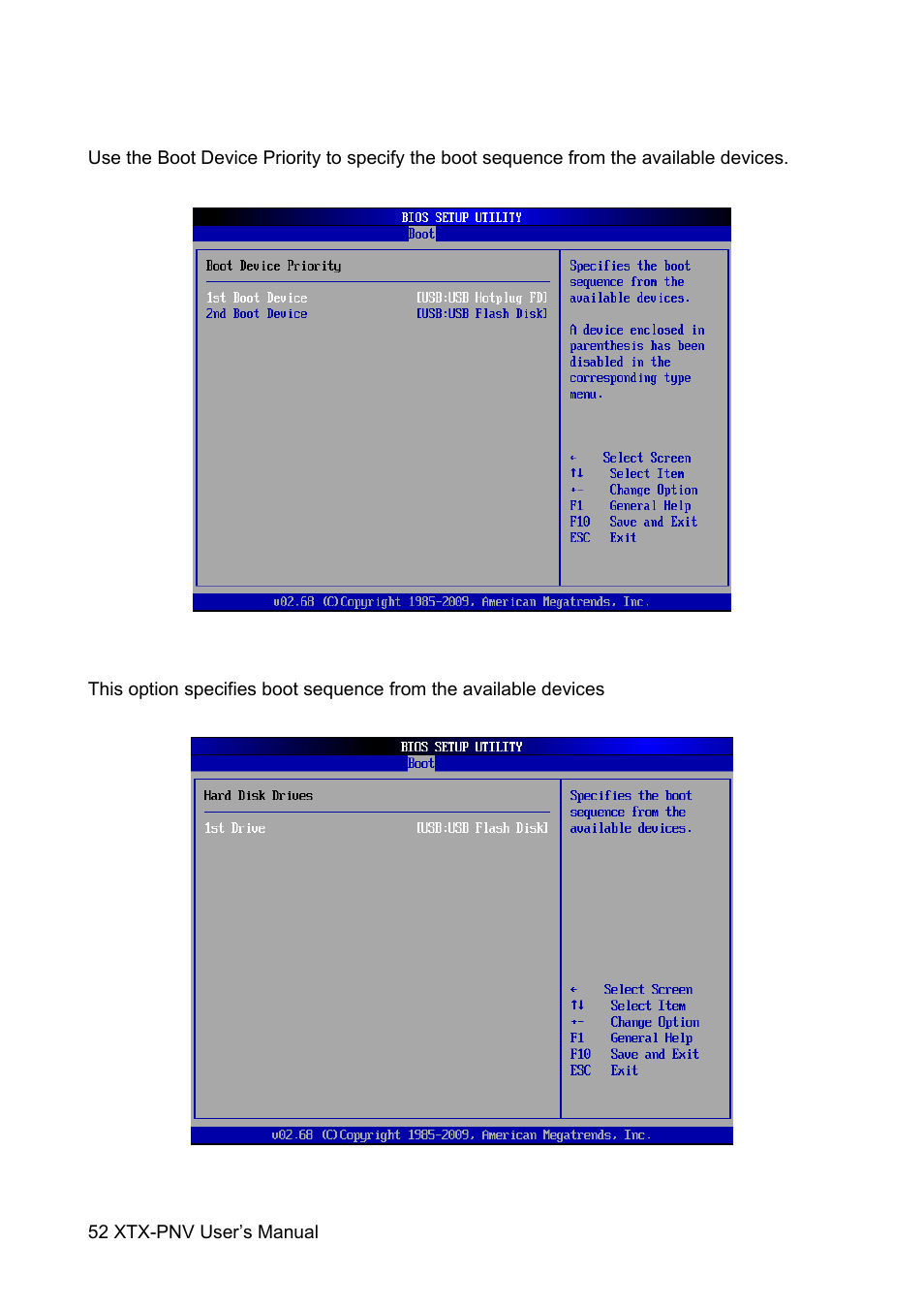 Avalue XTX-PNV User Manual | Page 52 / 67