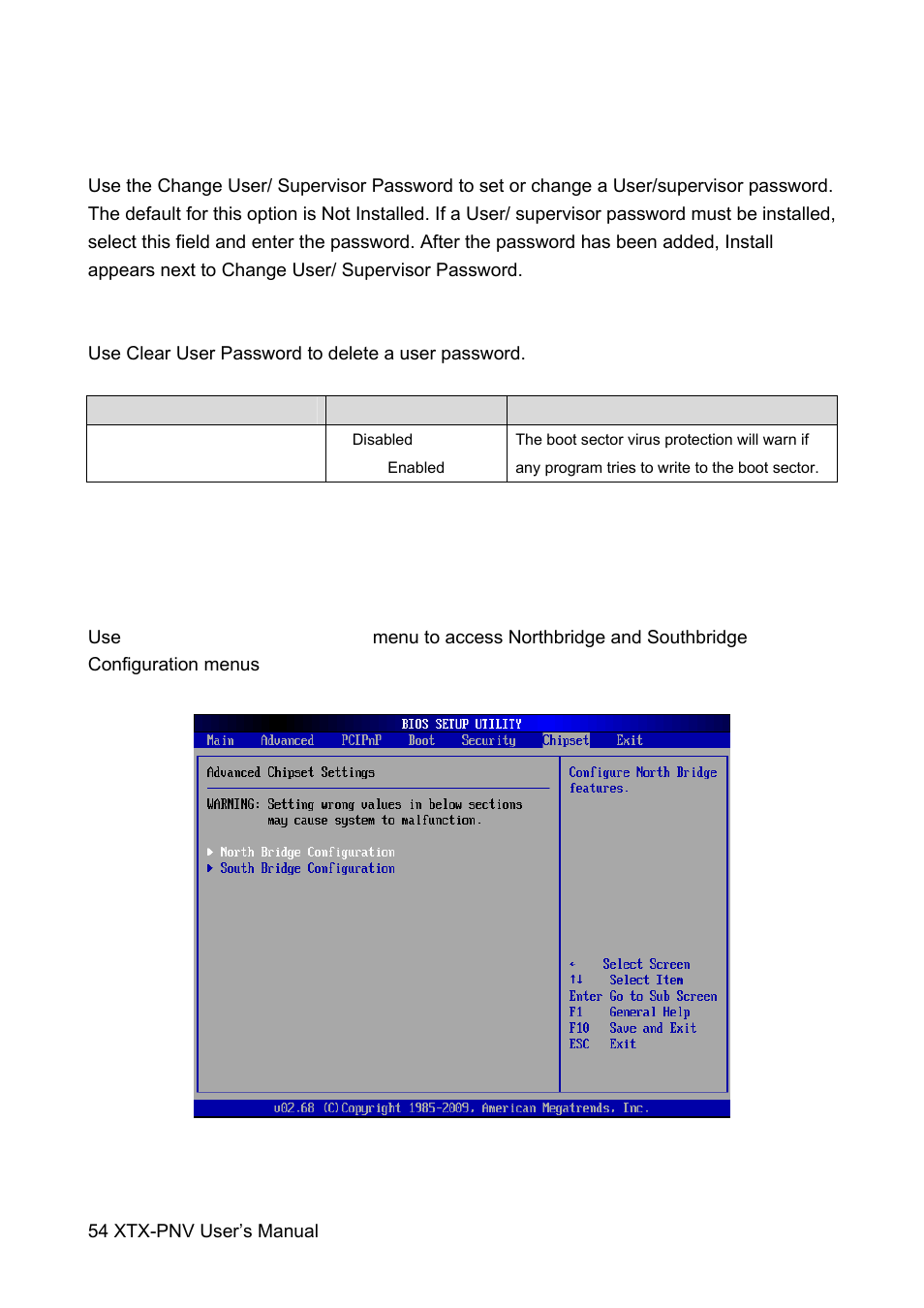 Avalue XTX-PNV User Manual | Page 54 / 67