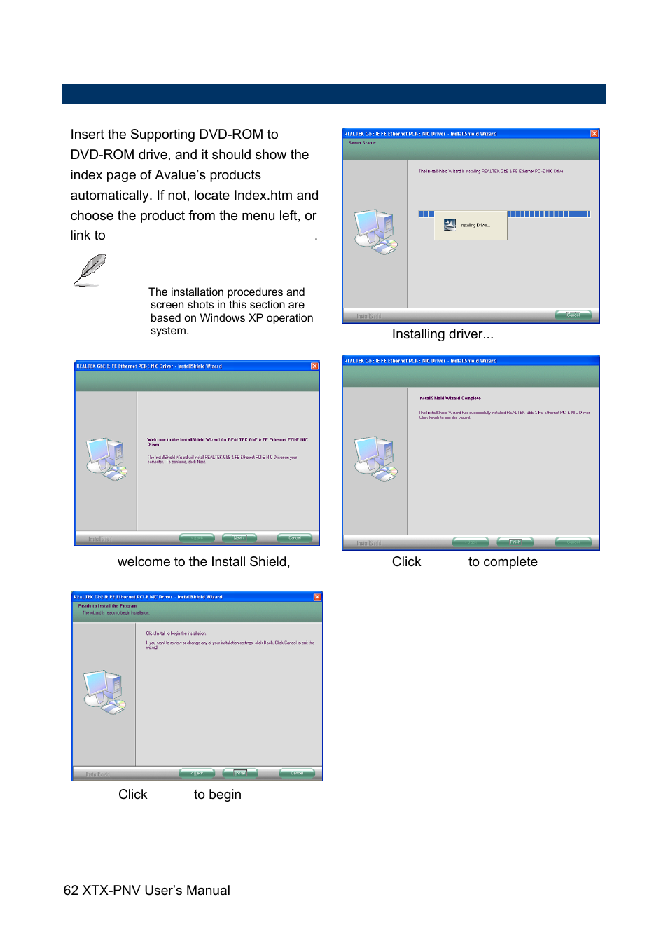 Avalue XTX-PNV User Manual | Page 62 / 67