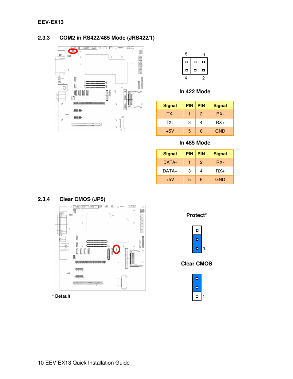 Avalue EEV-EX13 User Manual | Page 10 / 20