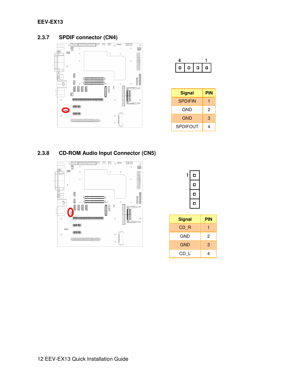 Avalue EEV-EX13 User Manual | Page 12 / 20