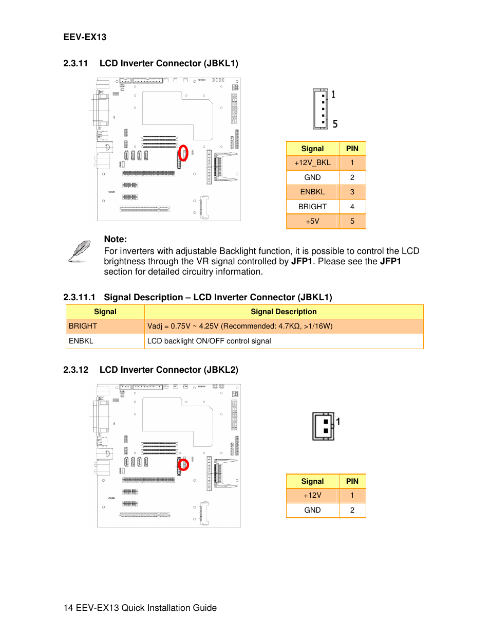 Avalue EEV-EX13 User Manual | Page 14 / 20
