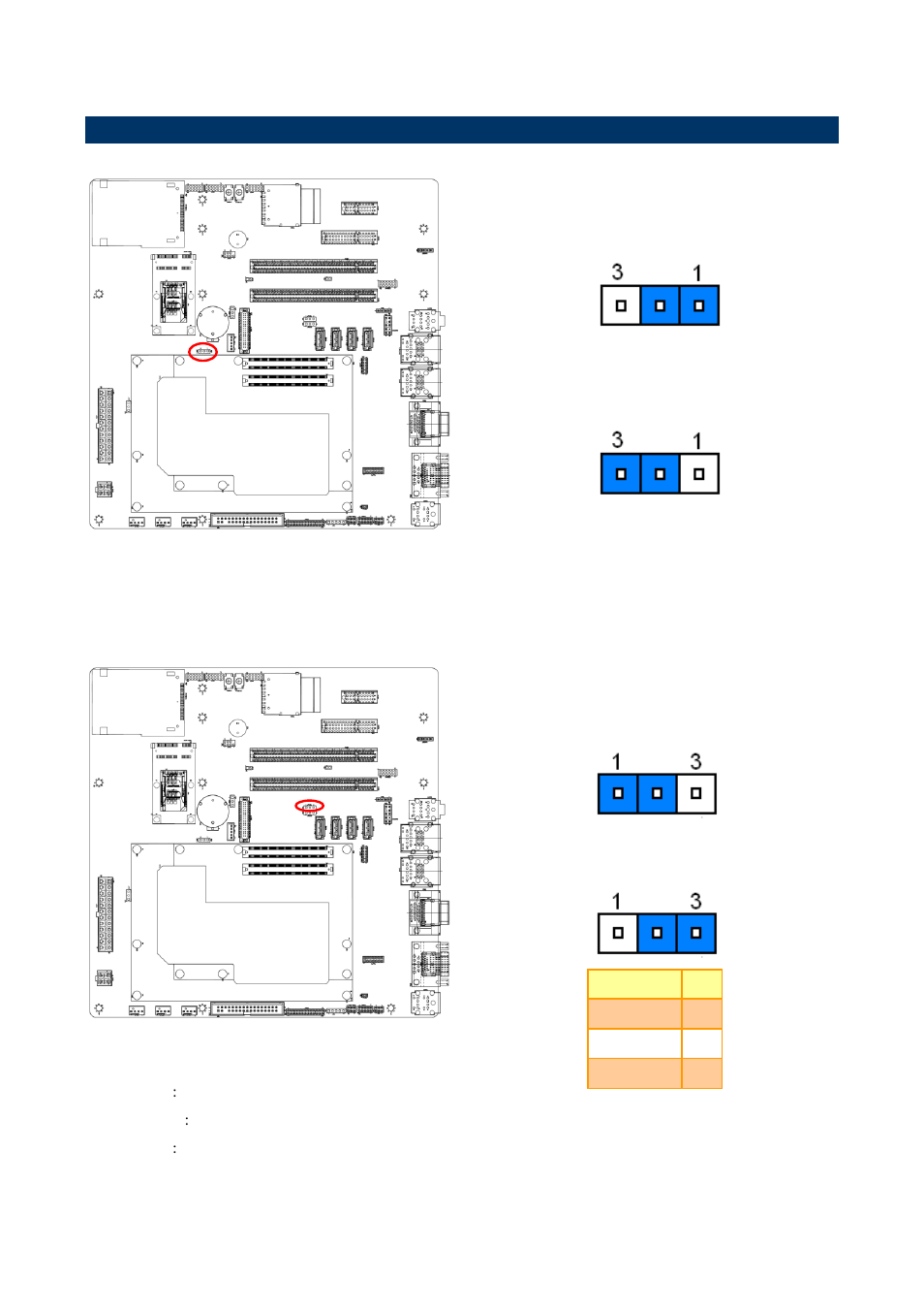 Setting jumpers & connectors, Clear cmos (jbat1), S3 signal selector (jpwr1) | 3 setting jumpers & connectors | Avalue EEV-EX14 User Manual | Page 10 / 28