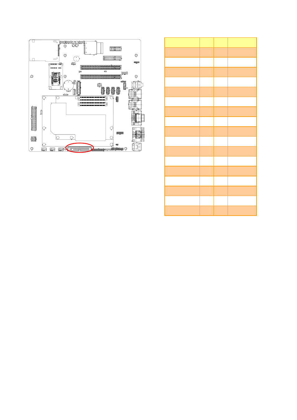 Floppy connector 1 (fdc1) | Avalue EEV-EX14 User Manual | Page 15 / 28