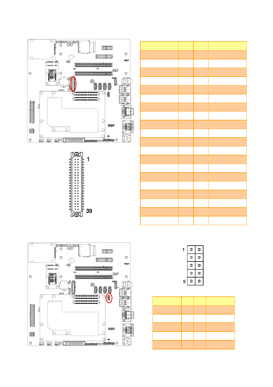 Lvds connector (lvds1), Usb connector 4 & 5 (jusb1) | Avalue EEV-EX14 User Manual | Page 22 / 28