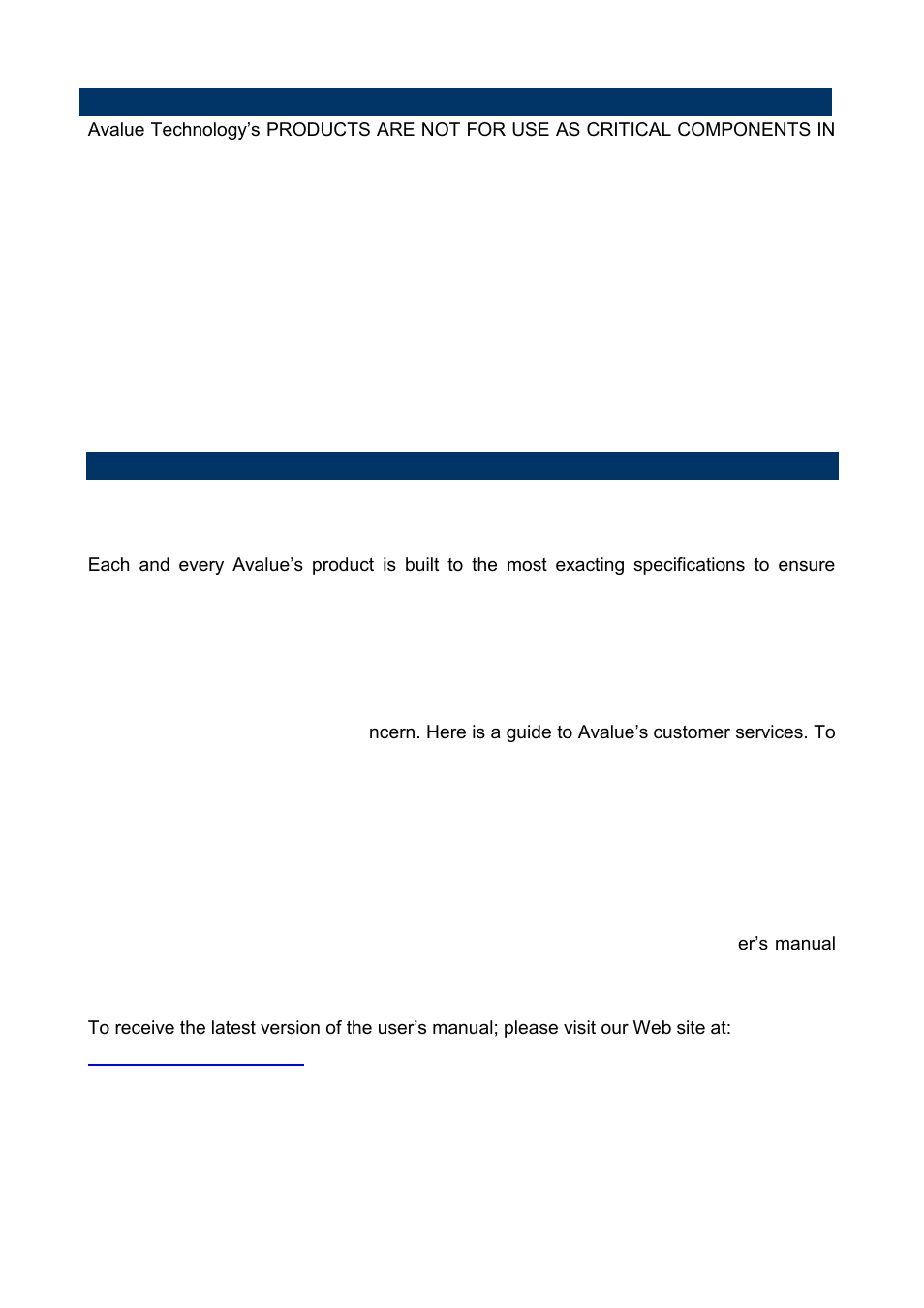 Avalue ESM-A50M User Manual | Page 3 / 92