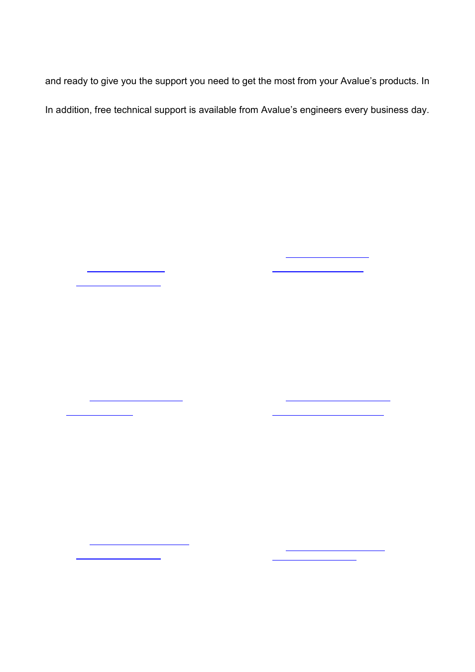 Avalue ESM-A50M User Manual | Page 4 / 92