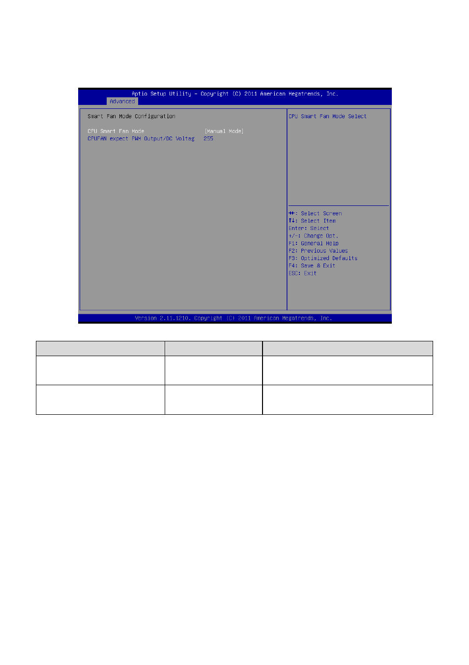 1 smart fan mode configuration(manual mode) | Avalue ESM-A50M User Manual | Page 52 / 92