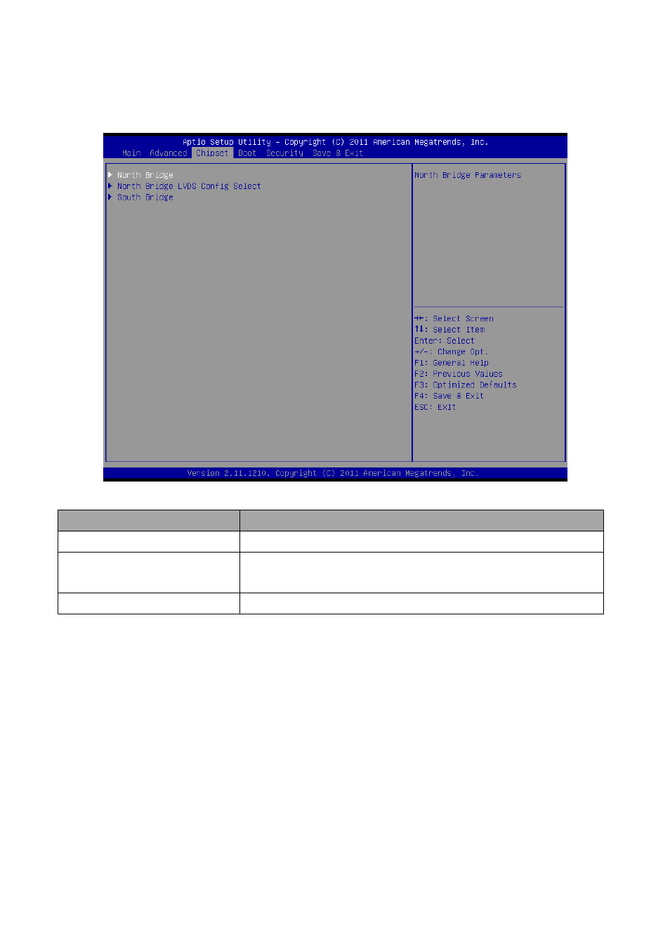 Chipset menu | Avalue ESM-A50M User Manual | Page 66 / 92