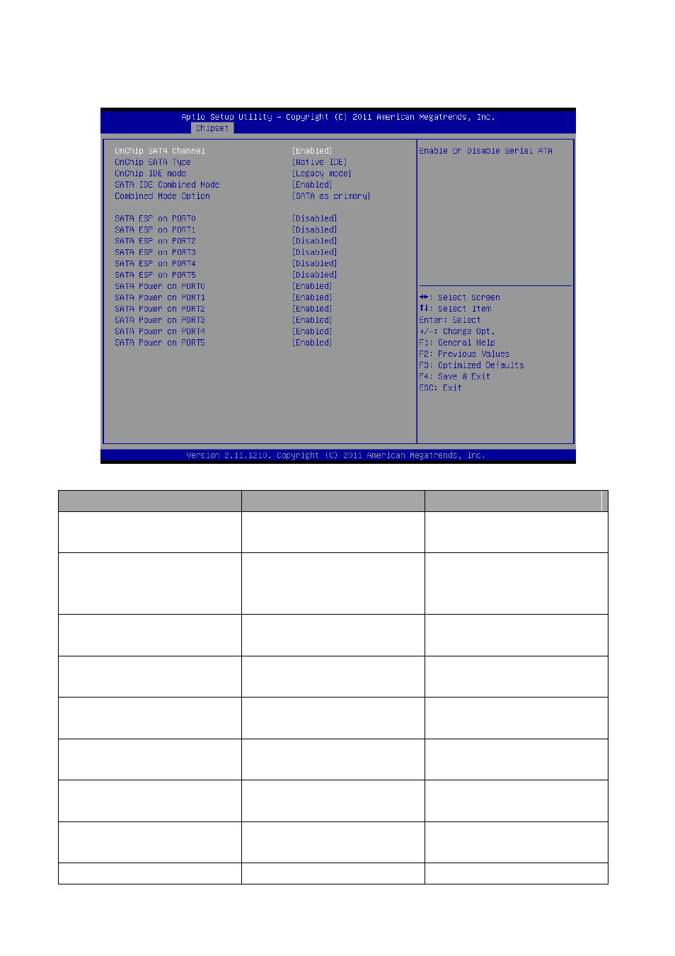 1 sb sata configuration | Avalue ESM-A50M User Manual | Page 75 / 92