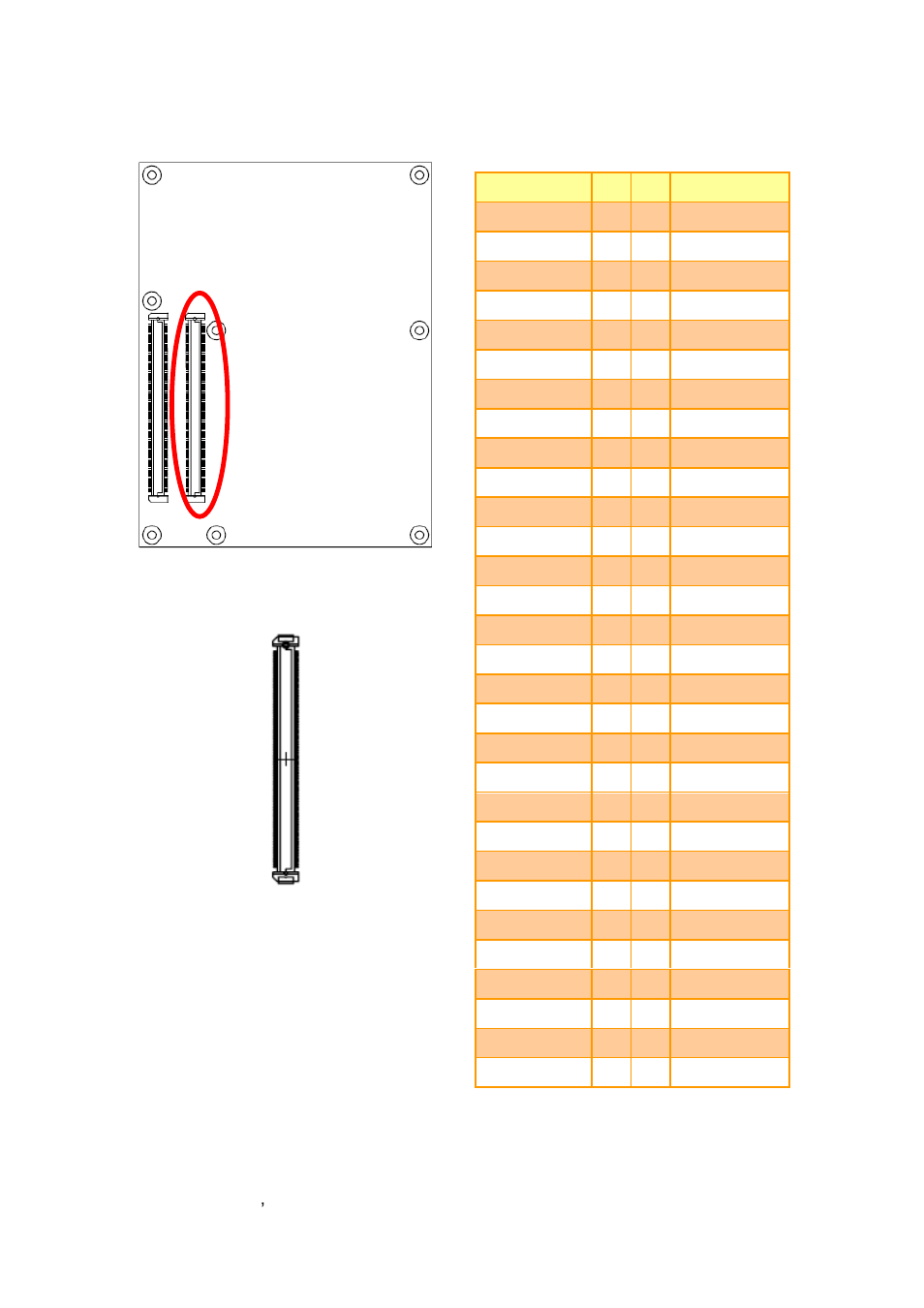 Com express connector 2 (cn2b) | Avalue ESM-QM57 User Manual | Page 30 / 83