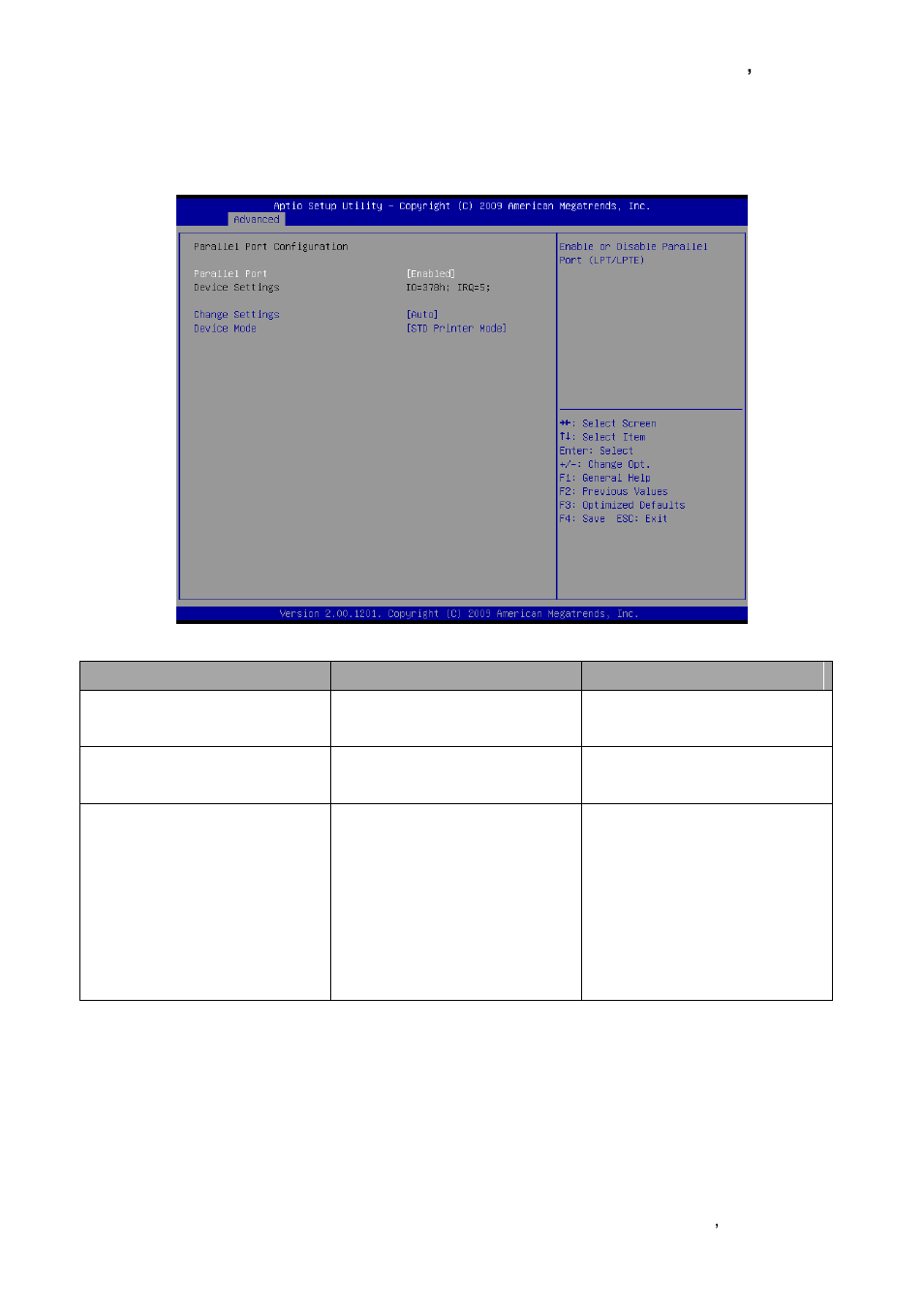 4 parallel port configuration | Avalue ESM-QM57 User Manual | Page 61 / 83