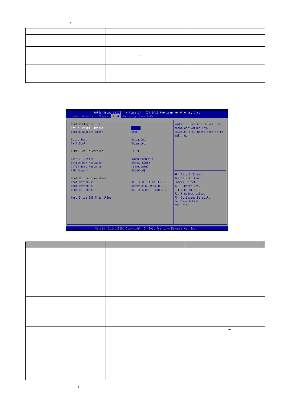 Boot settings | Avalue ESM-CDV User Manual | Page 64 / 76