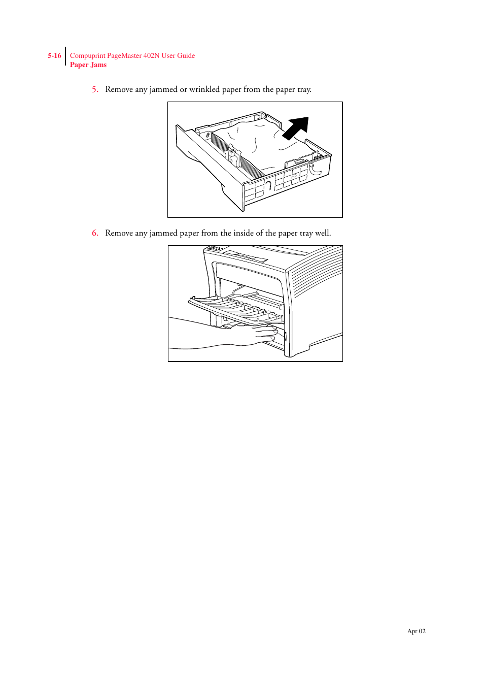 CPG PageMaster 402N User Manual | Page 104 / 216