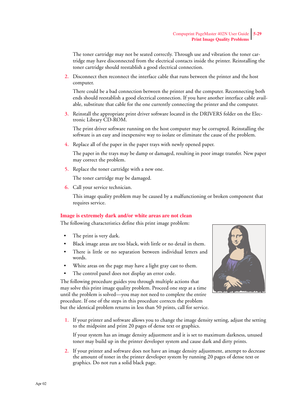 CPG PageMaster 402N User Manual | Page 117 / 216
