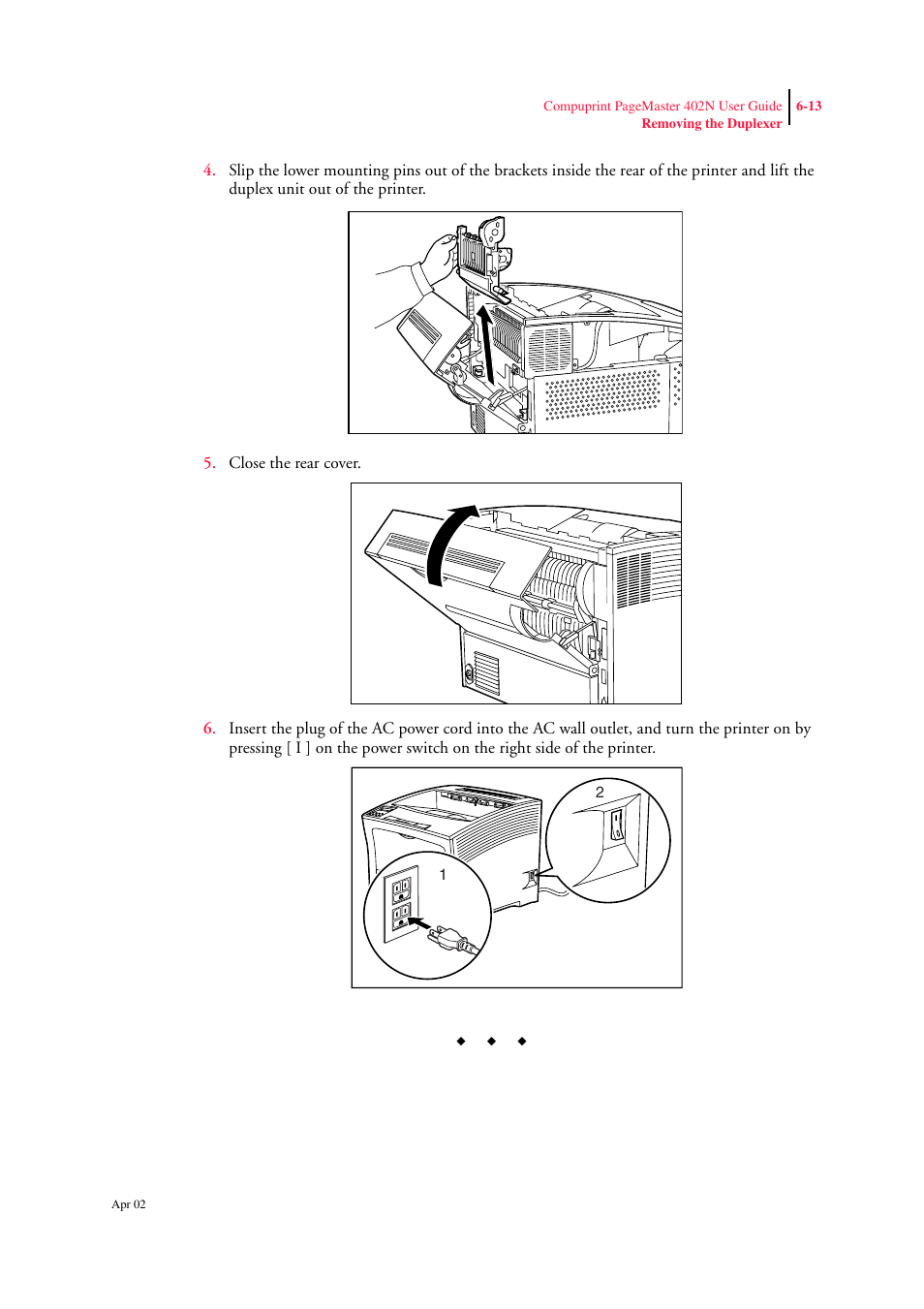 CPG PageMaster 402N User Manual | Page 143 / 216