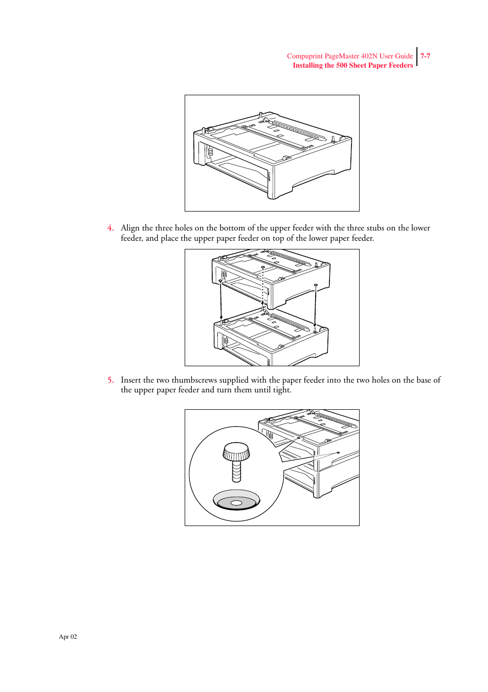 CPG PageMaster 402N User Manual | Page 151 / 216