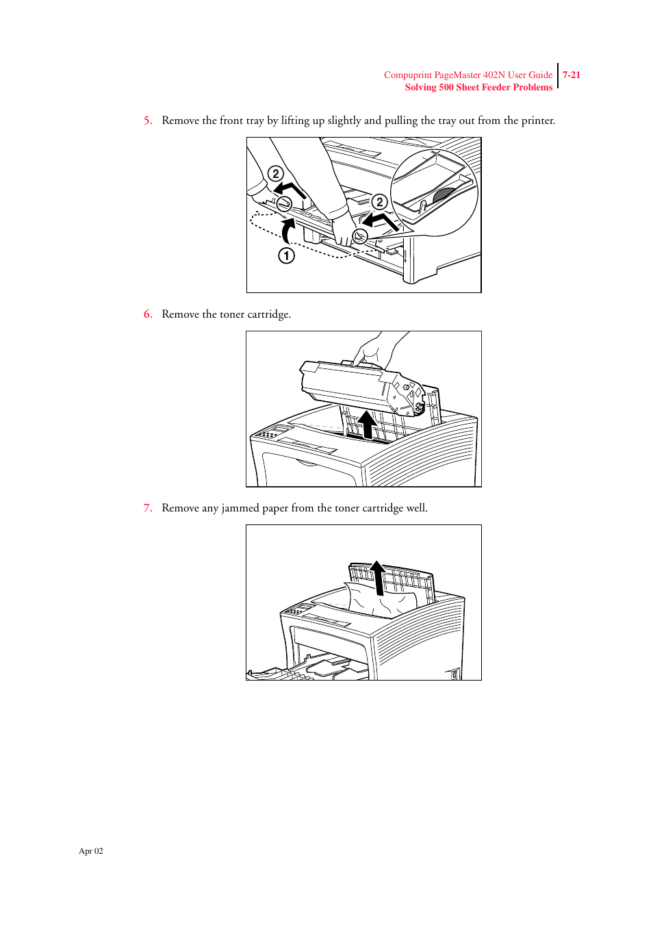 CPG PageMaster 402N User Manual | Page 165 / 216