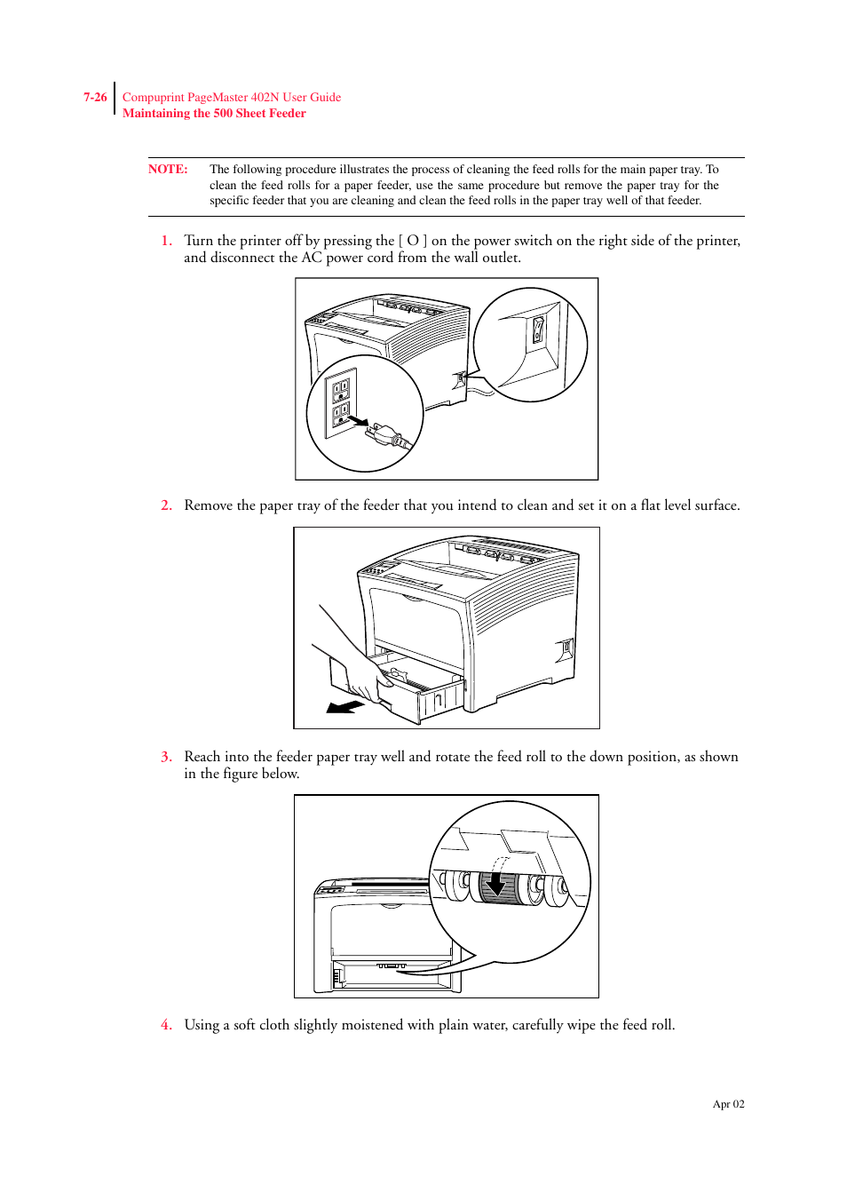CPG PageMaster 402N User Manual | Page 170 / 216