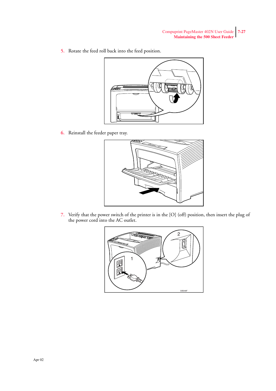 CPG PageMaster 402N User Manual | Page 171 / 216