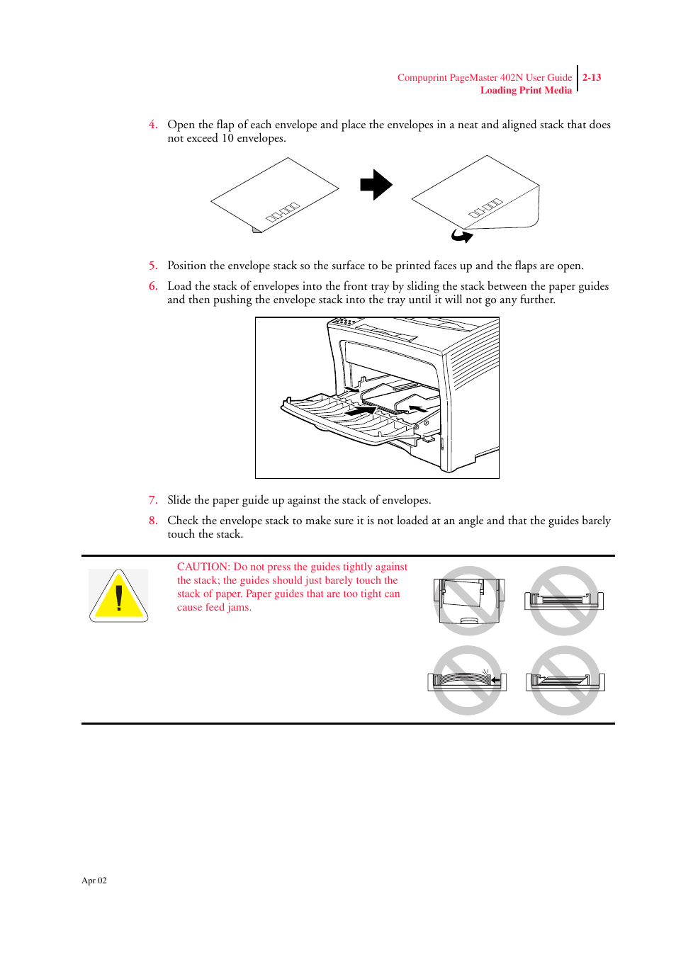 CPG PageMaster 402N User Manual | Page 37 / 216