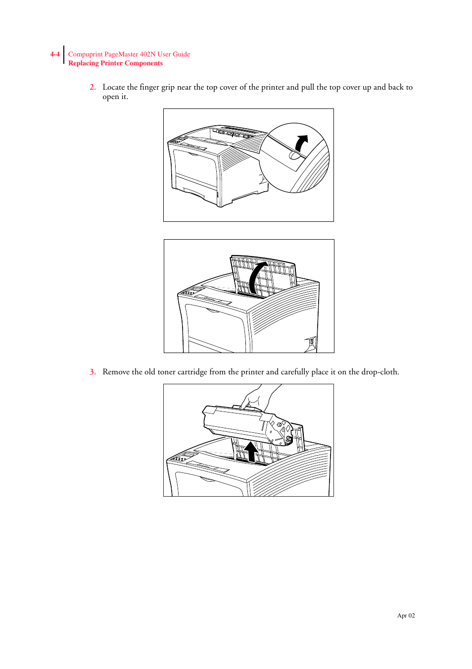 CPG PageMaster 402N User Manual | Page 64 / 216