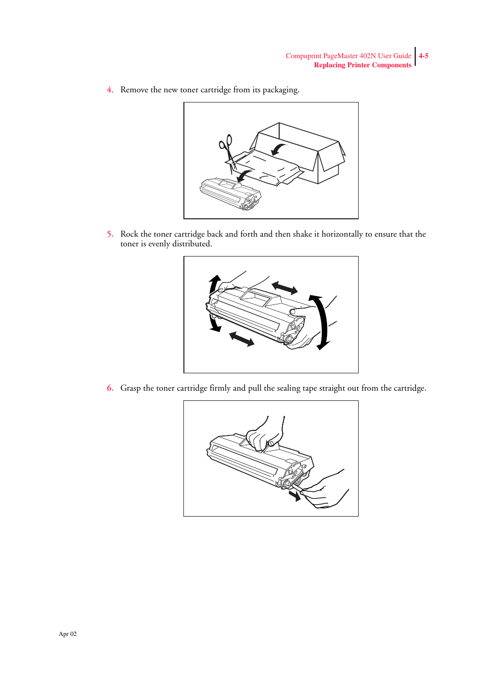 CPG PageMaster 402N User Manual | Page 65 / 216