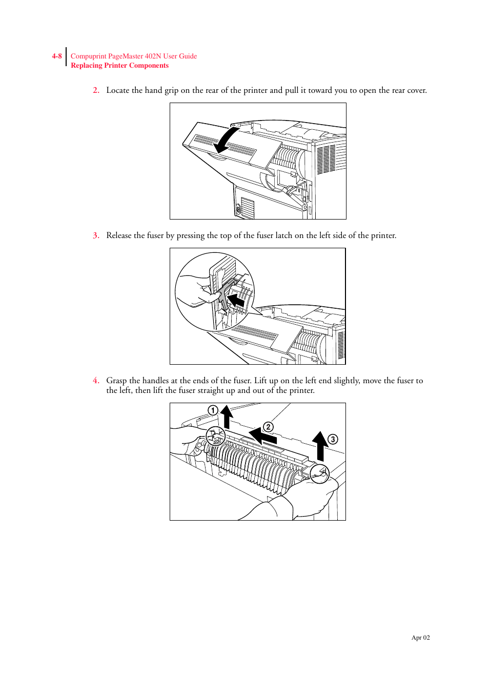 CPG PageMaster 402N User Manual | Page 68 / 216